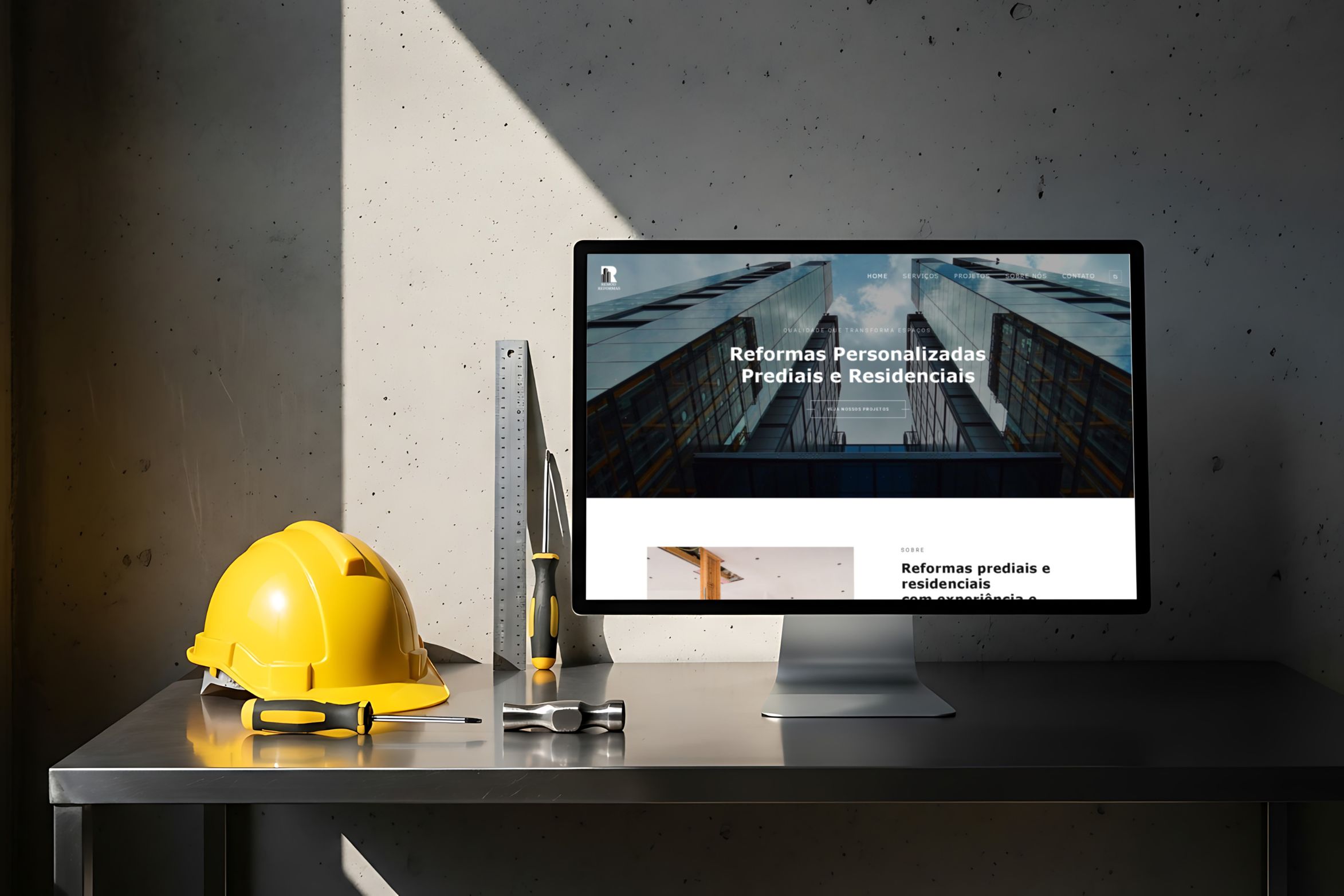 Remod Reformas: Sito Web per Impresa Edile a Rio de Janeiro