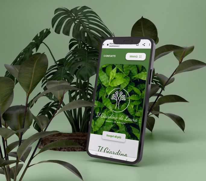 Il Giardino di Laura: Logo e Sito Web per Location Eventi a Firenze